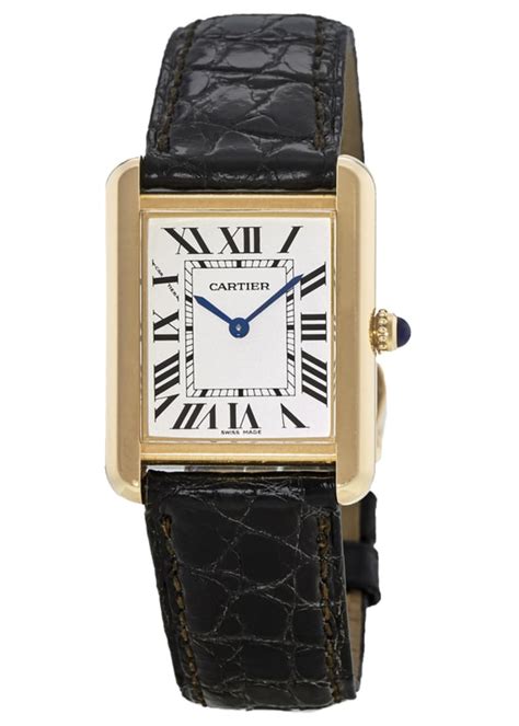 cartier tank watches for women|cartier tank solo watch women's.